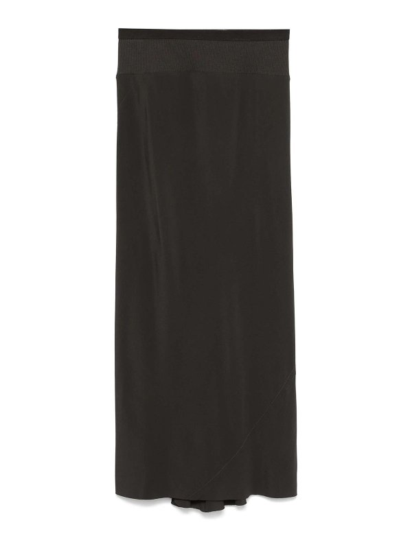 RICK OWENS: Faldas media pierna y semilargas - Falda Semilarga - Gris