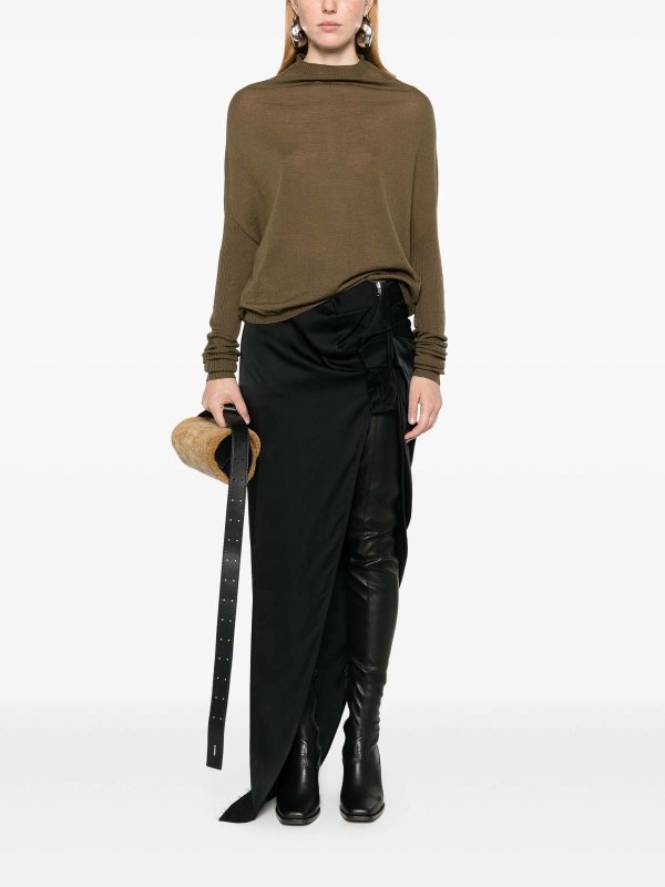 RICK OWENS: Knee length skirts & Midi online - Edfu Skirt