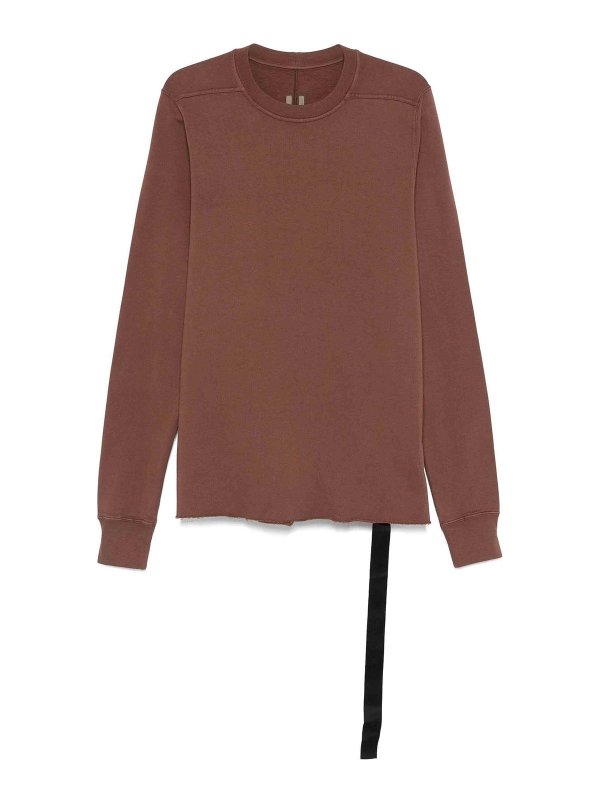 RICK OWENS: Sweatshirts und Pullover - Sweatshirt - Braun