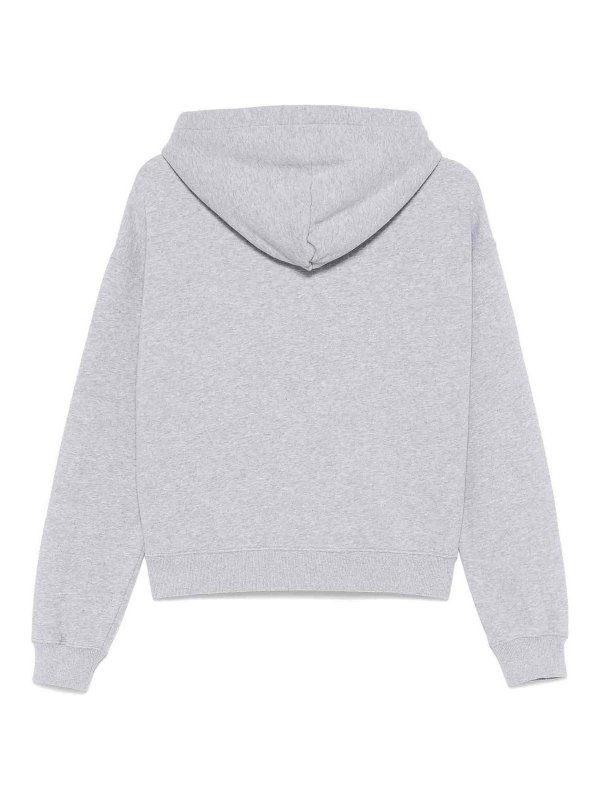 MC2 SAINT BARTH: Felpe e maglie online - Felpa con cappuccio ricamato in cotone Mindy