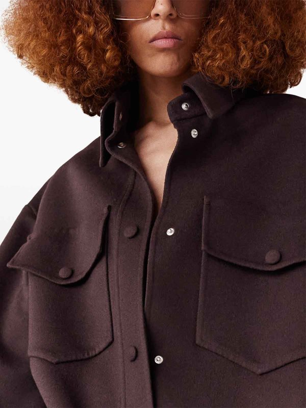 The Best Shops STELLA McCARTNEY: Pull Col Rond - Marron