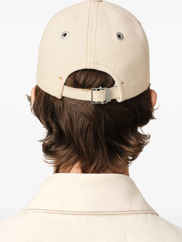 帽子 - 白 shop online: AMI PARIS