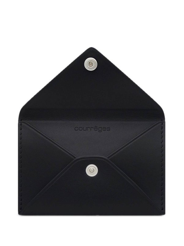 The Best Shops Courreges: wallets & purses - Leather Card Holder