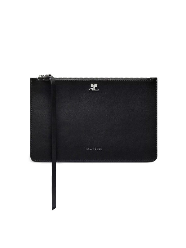 Courreges: wallets & purses - Ac Leather Pouch