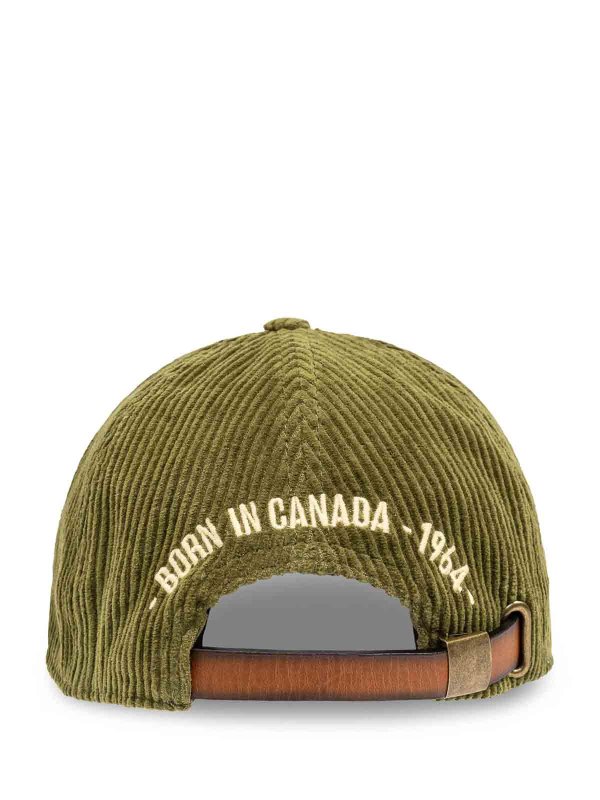 DSQUARED2: Chapeaux online - Chapeau - Vert Foncé