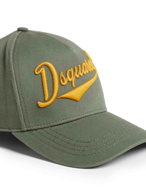 The Best Shops DSQUARED2: hats & caps - Embroidered Baseball Caps