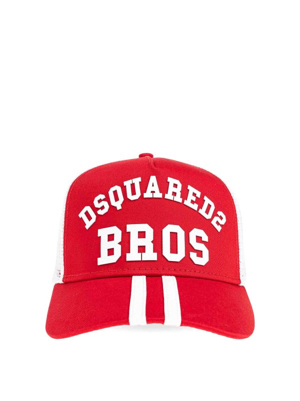 DSQUARED2: cappelli - Berretto da baseball bicolore
