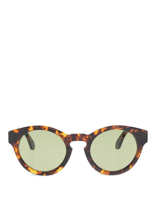 GOLDEN GOOSE: サングラス - サングラス - ブラウン