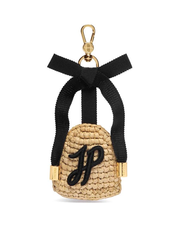 PATOU: key holders - Jp Logo-Patch Keychain