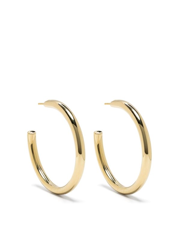 LEMAIRE: Earrings - Classic Hoop Earrings M