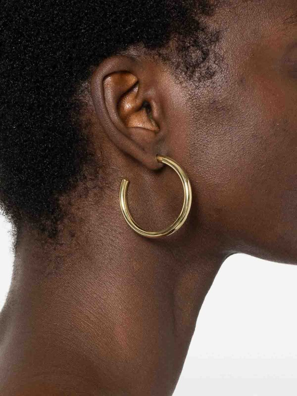 LEMAIRE: Earrings online - Classic Hoop Earrings M