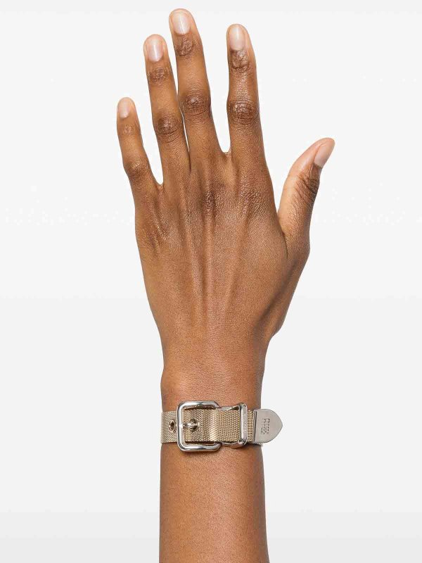 MIU MIU: Bracelets & Bangles online - Two-tone buckle bracelet