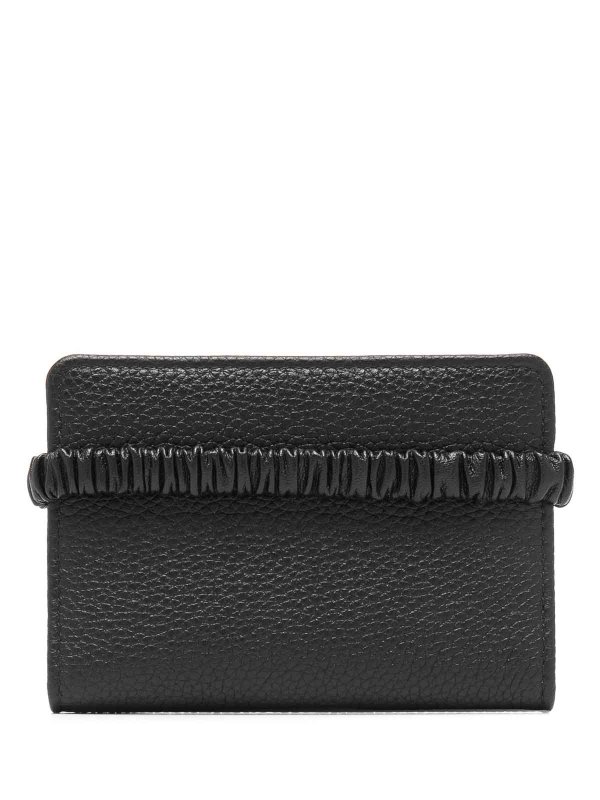 MIU MIU: wallets & purses online - Logo-Plaque Matelass-Effect Wallet
