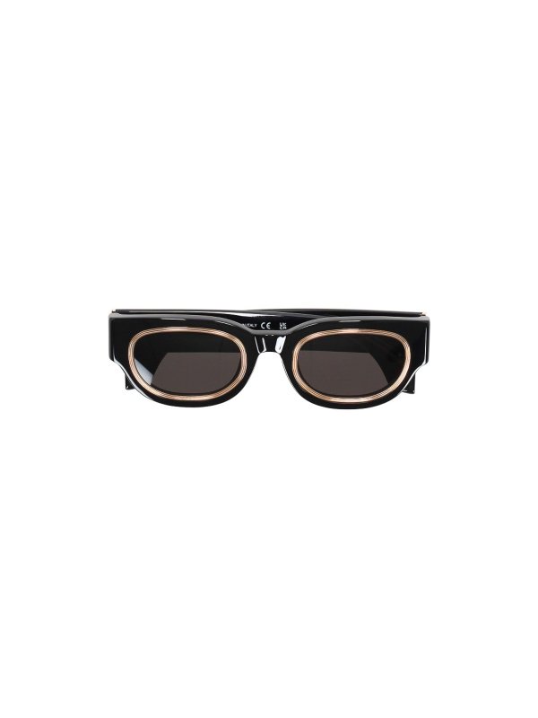 The Best Shops Palm Angels: sunglasses - Pier Sunglasses Black Dark Grey