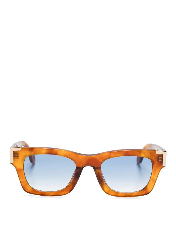 Palm Angels: サングラス - サングラス - ブルー