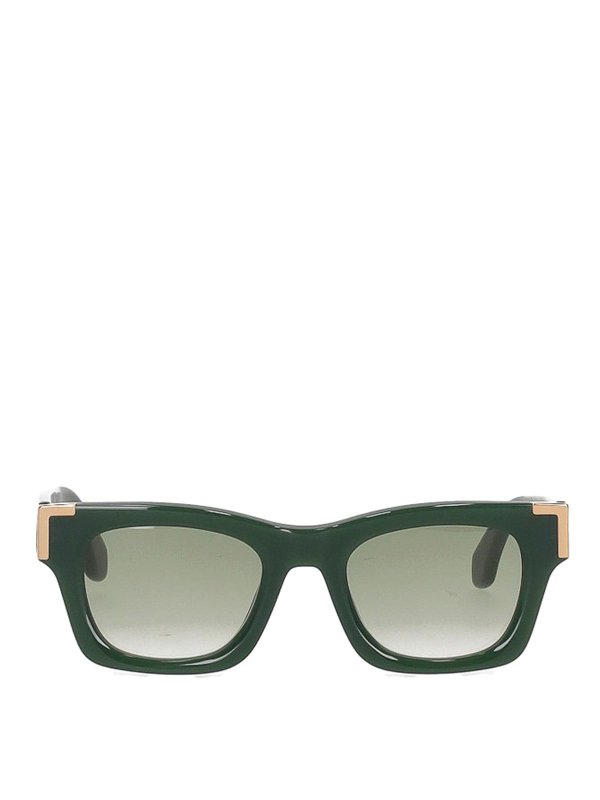 Palm Angels: sunglasses - Westport Sunglasses Green Gradient Green