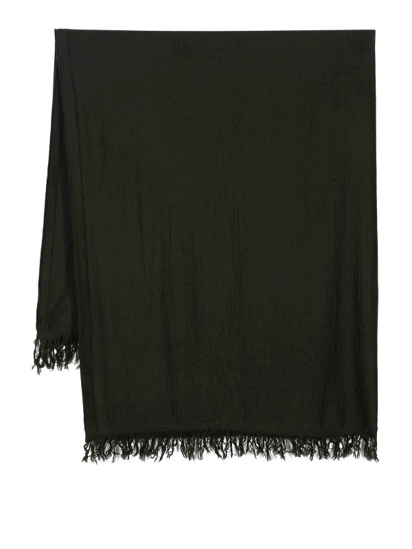 RICK OWENS: Bufandas y pañuelos - Bufanda - Verde Oscuro