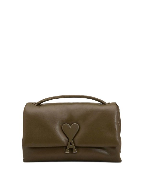 AMI PARIS: Umhängetaschen - Umhängetasche - Hellbraun