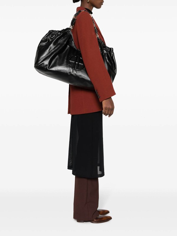 ANINE BING: トートバッグ online - トートバッグ - 黒