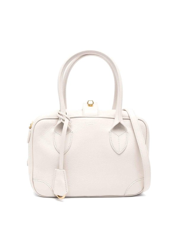 GOLDEN GOOSE: Handtaschen - Shopper - Weiß