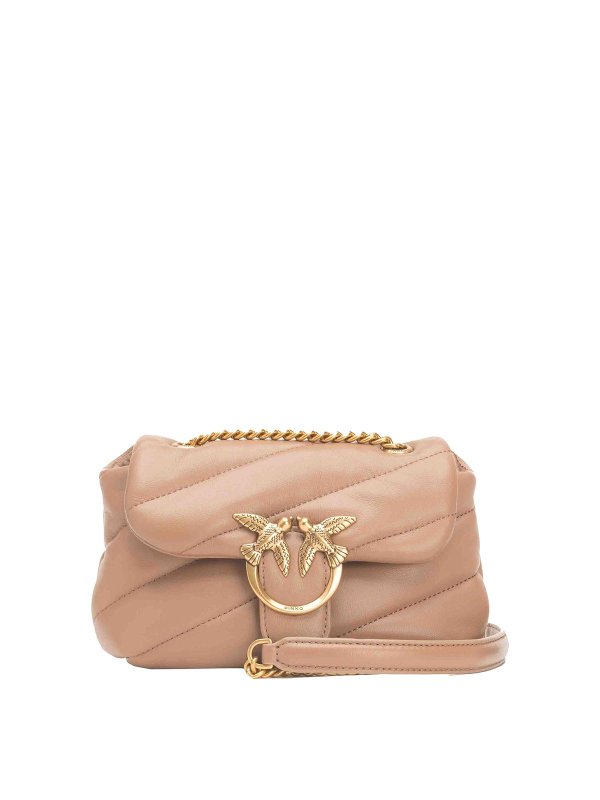 Pinko: cross body bags - Baby Love Bag Puff Maxi Quilt