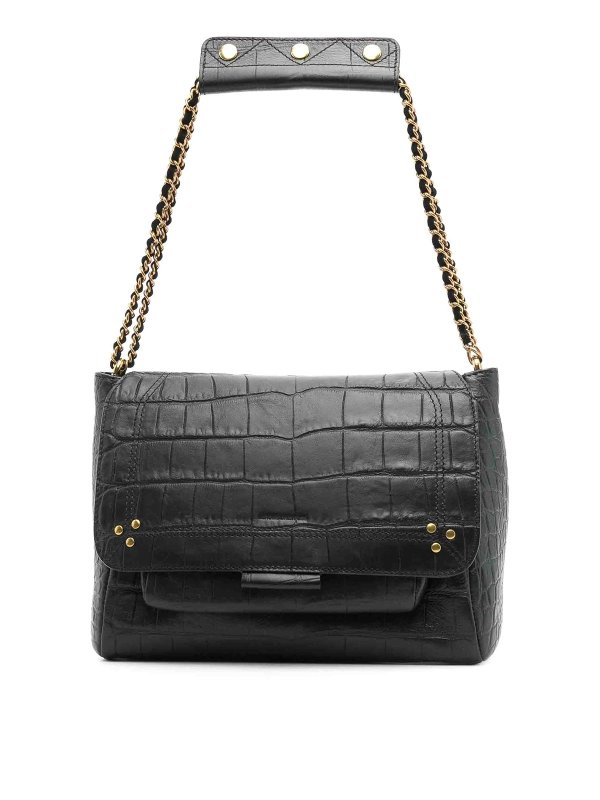 JÉRÔME DREYFUSS: クロスボディバッグ - クロスボディバッグ - 黒