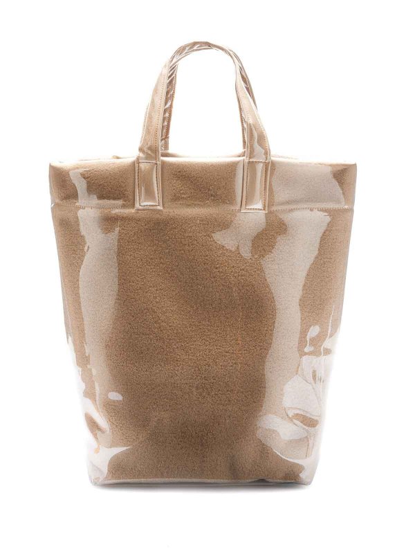 Bear In Mind Tote Bag shop online: Palm Angels