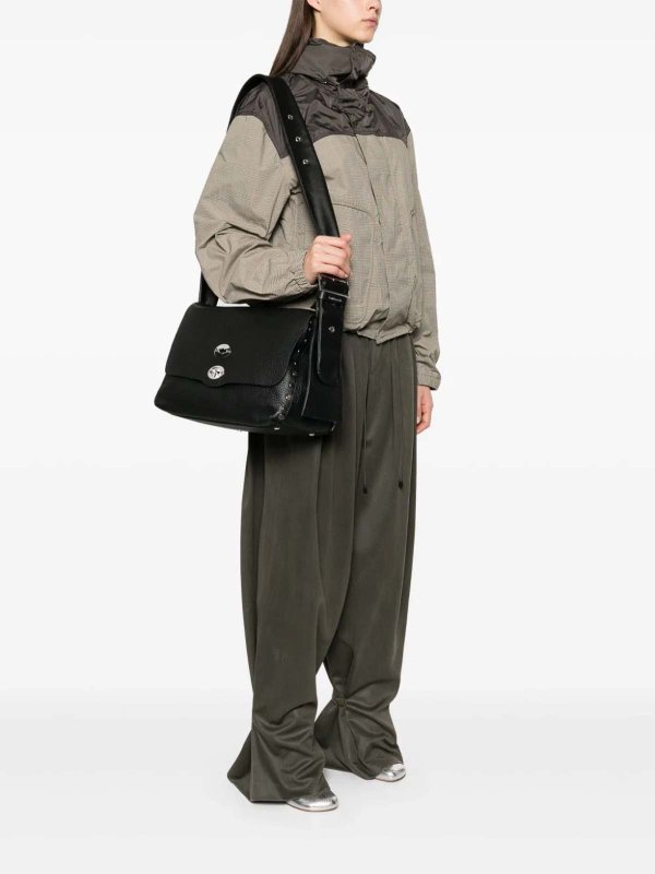 ZANELLATO: Schultertaschen online - Schultertasche - Schwarz