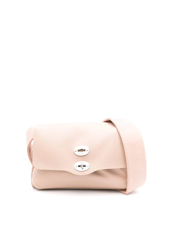 ZANELLATO: ショルダーバッグ - ショルダーバッグ - ヌードカラー