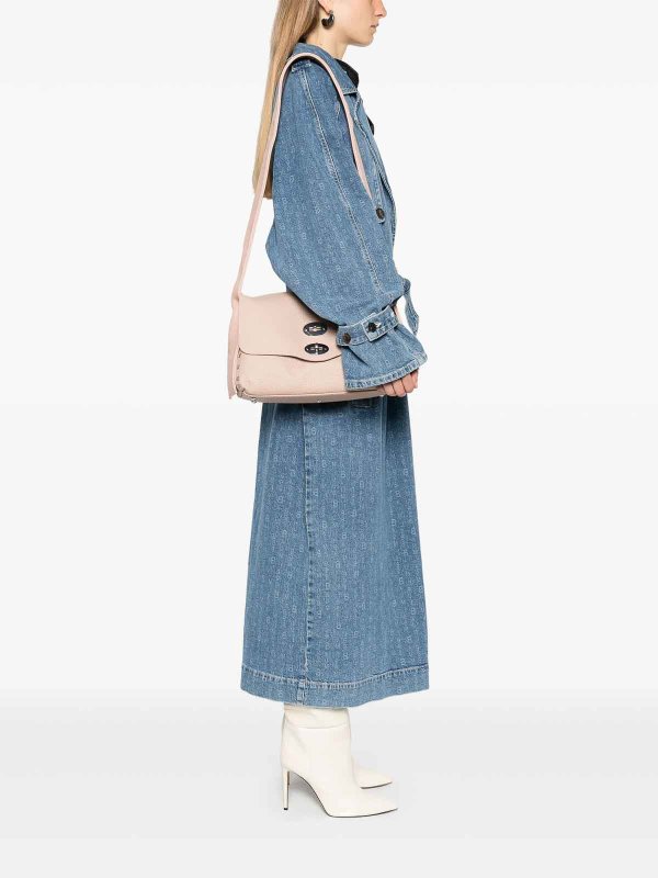 ZANELLATO: ショルダーバッグ online - ショルダーバッグ - ヌードカラー