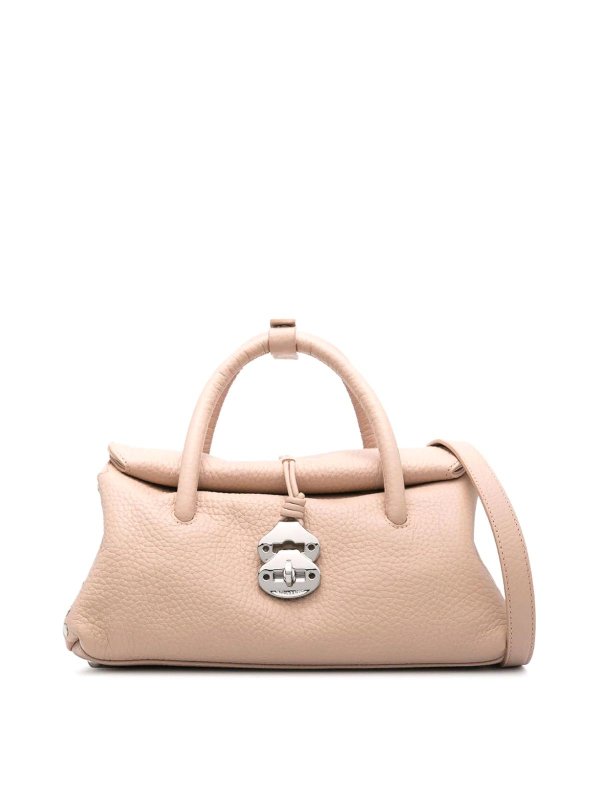 ZANELLATO: トートバッグ - トートバッグ - ヌードカラー