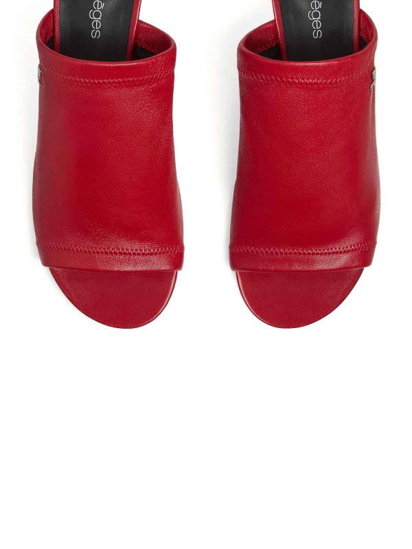 ミュール - 赤 shop online: Courreges