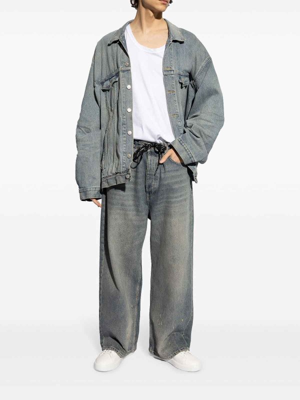 GOLDEN GOOSE: sneakers online - Scneaker in pelle a stella pura