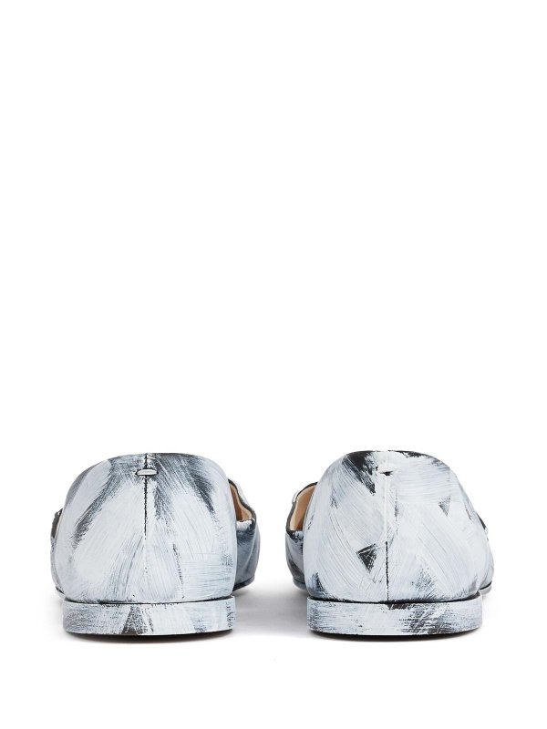 The Best Shops Maison Margiela: Mocassins & Chaussures bateau - Mocassins - Blanc