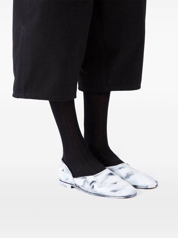 The Best Shops Maison Margiela: Mocassins - Blanc