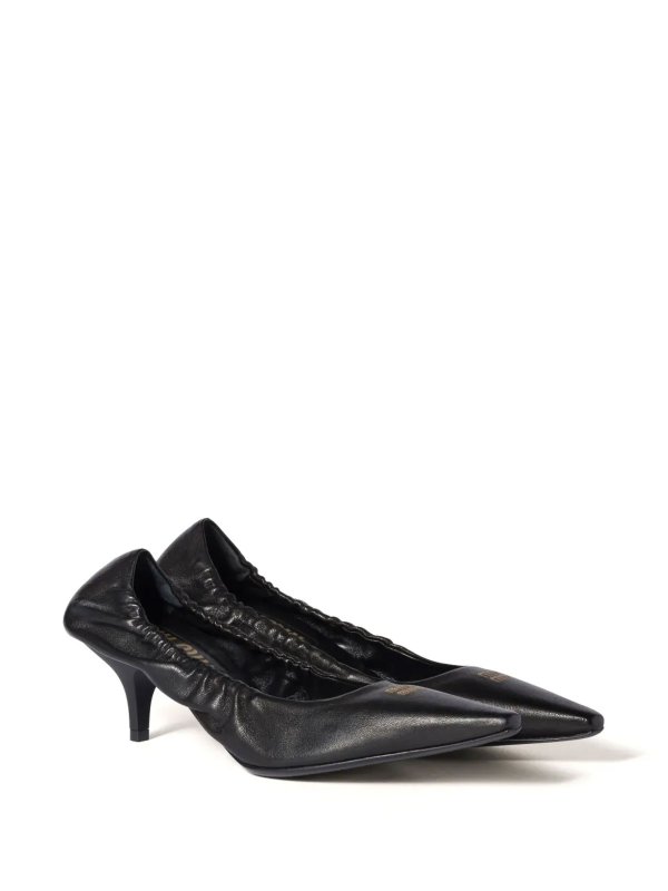MIU MIU: court shoes online - Leather Decollet Nappa Pumps Aviator