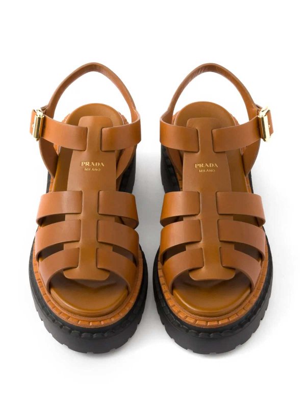 Fishermans Sandals shop online: PRADA