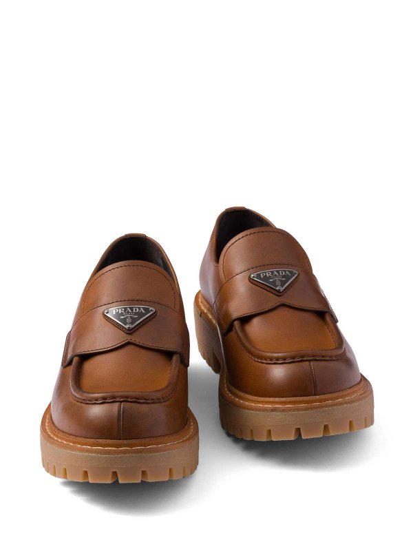 PRADA buy online Leather Loafers