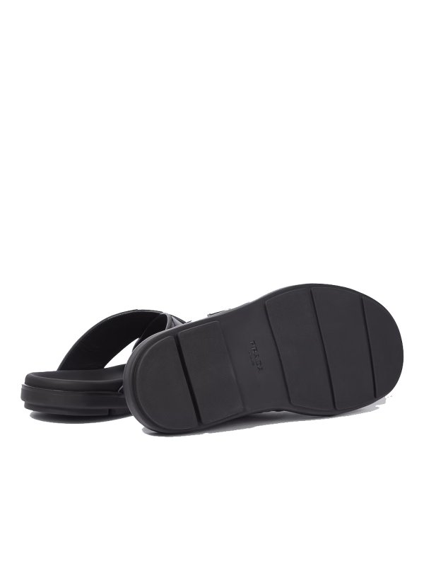 The Best Shops PRADA: Leather Sandals