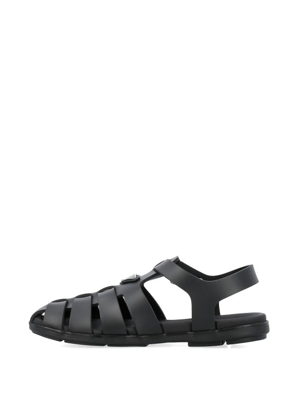 The Best Shops PRADA: sandals - Cage Fisherman Sandals
