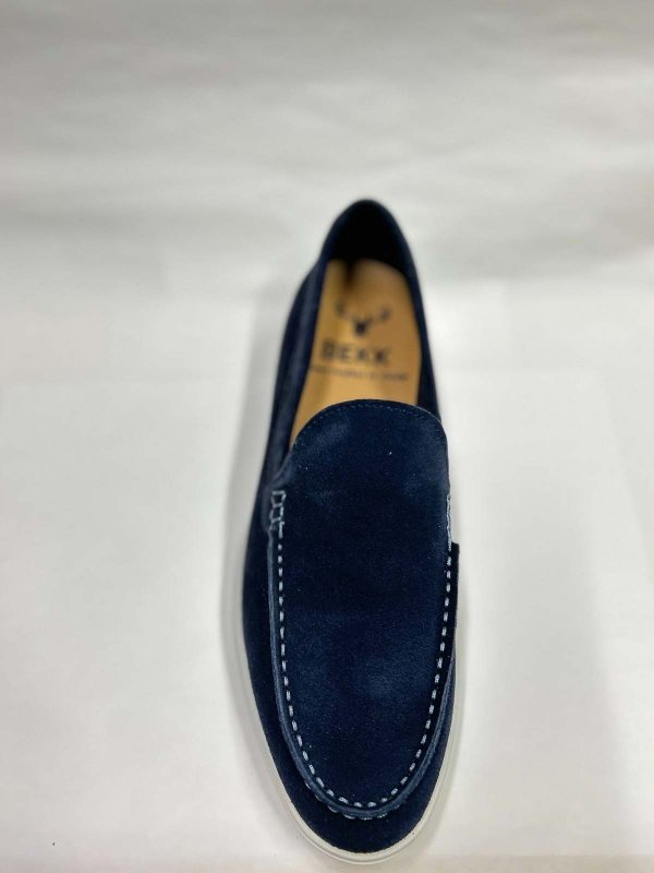 Mocassins - Bleu Foncé shop online: THE BEKK