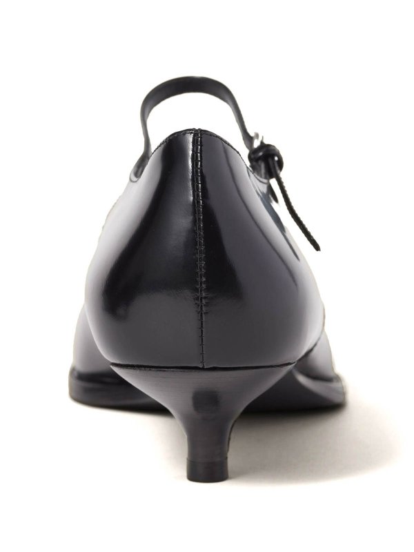 The Best Shops MIU MIU: court shoes - 35Mm Brushed Leather Pumps