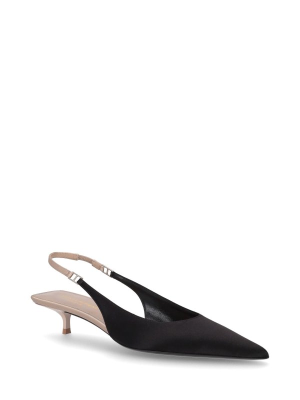 SAINT LAURENT: court shoes online - 30Mm Cherish Slingback Pumps