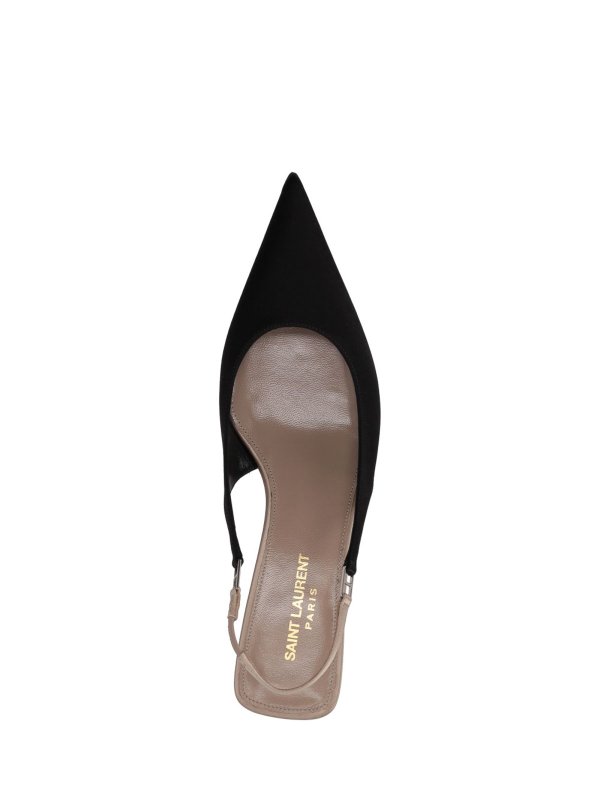 30Mm Cherish Slingback Pumps shop online: SAINT LAURENT