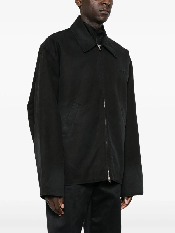 The Best Shops BALENCIAGA: カジュアルジャケット - カジュアルジャケット - 黒