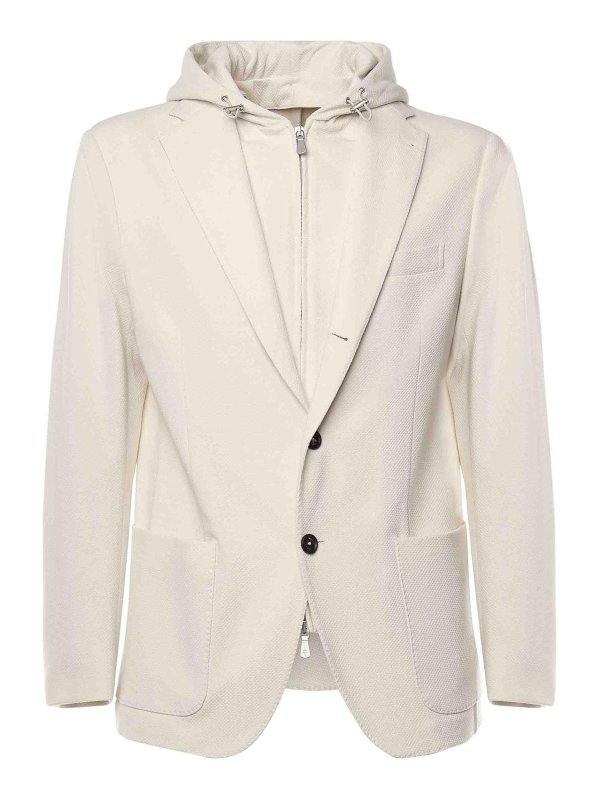 ELEVENTY: casual jackets - Hooded Jacket