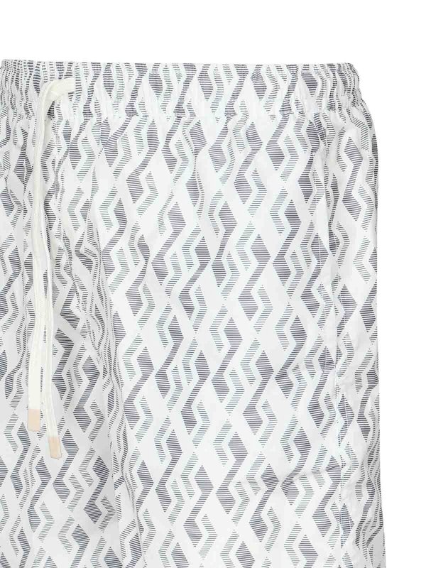 The Best Shops ELEVENTY: Swim shorts & swimming trunks - Swimming Costume With Geometric Print