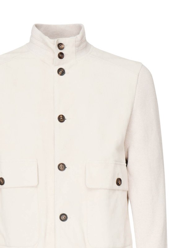 The Best Shops ELEVENTY: leather jacket - Suede Jacket