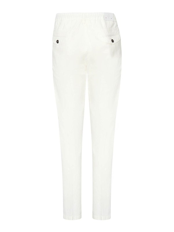 ELEVENTY: Pantalons casual online - Pantalons Décontractés - Blanc