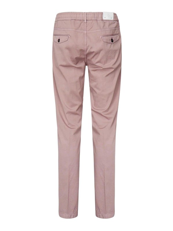 ELEVENTY: casual trousers online - Straight Trousers With Drawstring